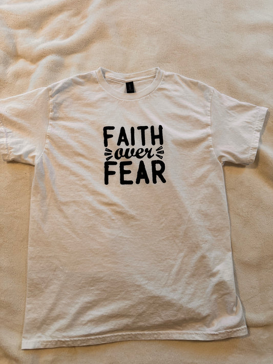 Faith over Fear short sleeve T-shirt