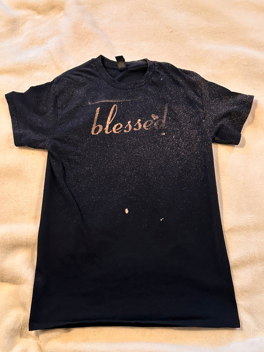 Bleached (Blessed new)  short sleeve shirt.